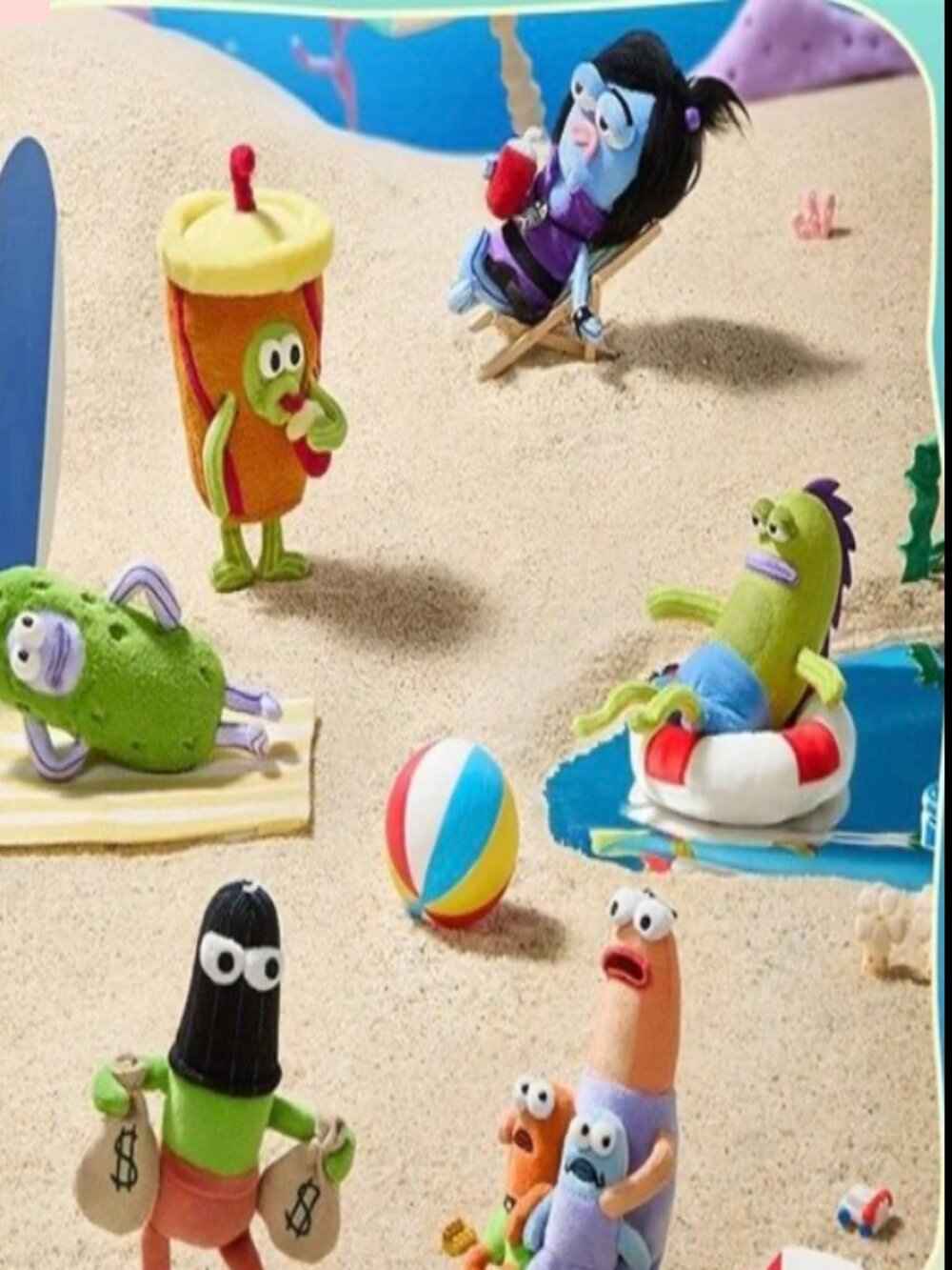 SpongeBob Bikini Bottom Buddies - Cola Fish plush pendant - Picture 3 of 5